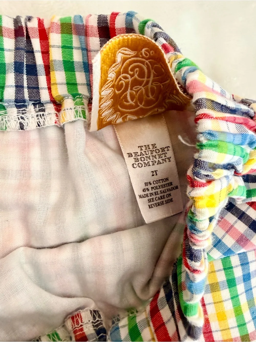 The Beaufort Bonnet Company colorful gingham
